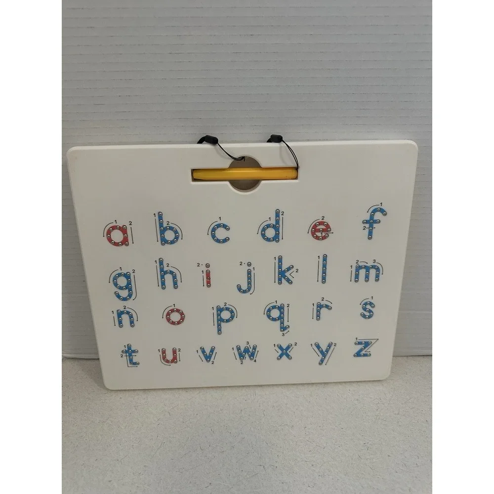 Magnetic Letters Practicing Board Tracing Alphabet Upper/ Lower Case Doublesided